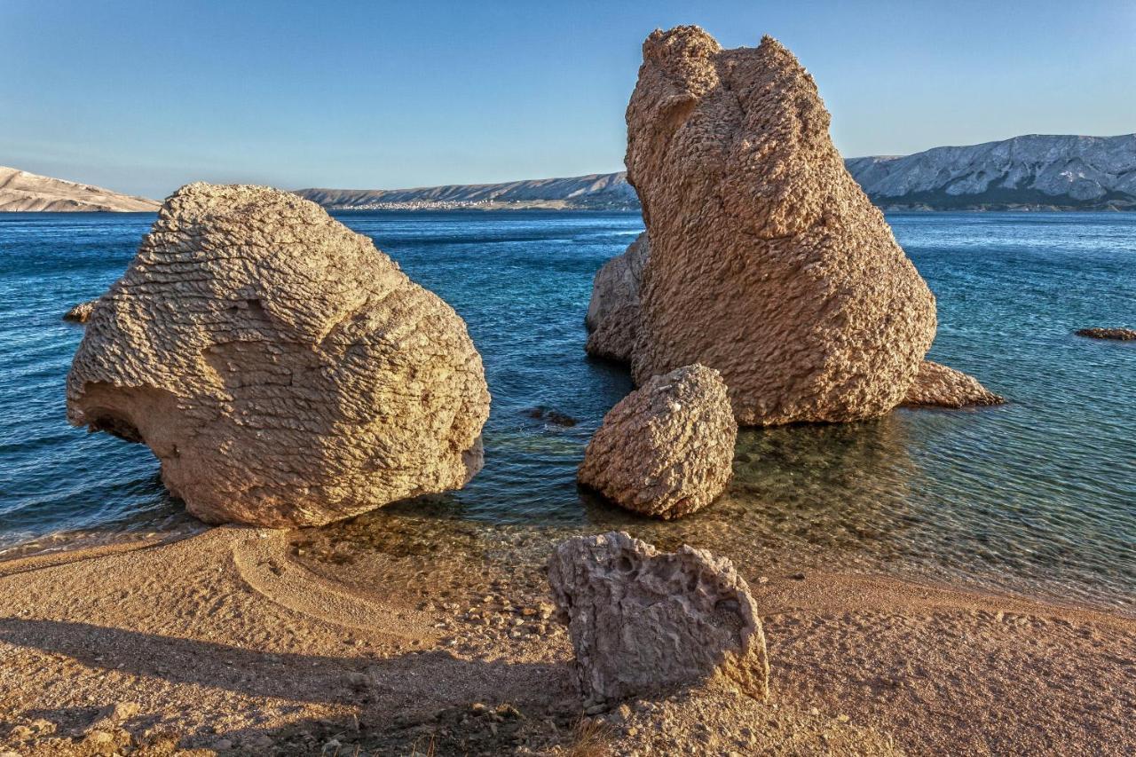 Galapagus Privat Beach & Boat Dock Apartman Metajna Kültér fotó